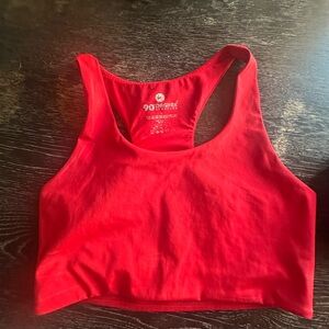 90 Degree By Reflex Scarlet Racerback Top